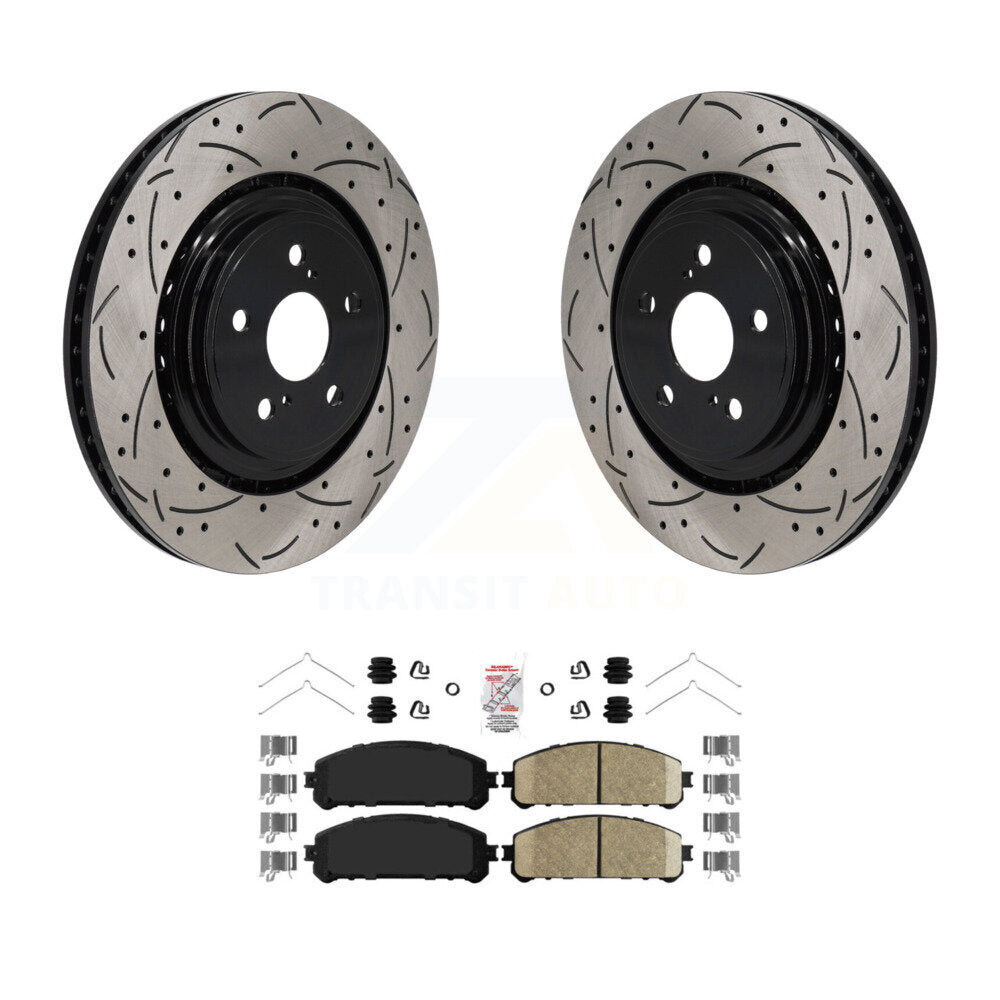 Transit Auto KDA-103012 Disc Brake Kit for 2020-2022 Toyota Highlander - Front product image