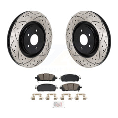 Transit Auto KDA-103016 Disc Brake Kit for 2022-2023 Nissan ARIYA, INFINITI QX60, Mitsubishi Outlander & more - Front product image