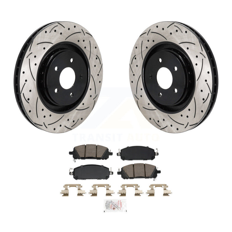 Transit Auto KDA-103016 Disc Brake Kit for 2022-2023 Nissan ARIYA, INFINITI QX60, Mitsubishi Outlander & more - Front product image
