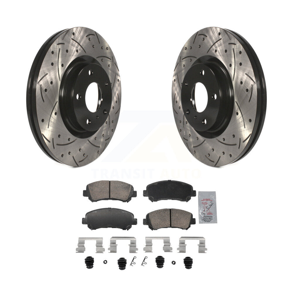 Transit Auto KDA-103017 Disc Brake Kit for 2009-2022 Nissan Maxima - Front product image