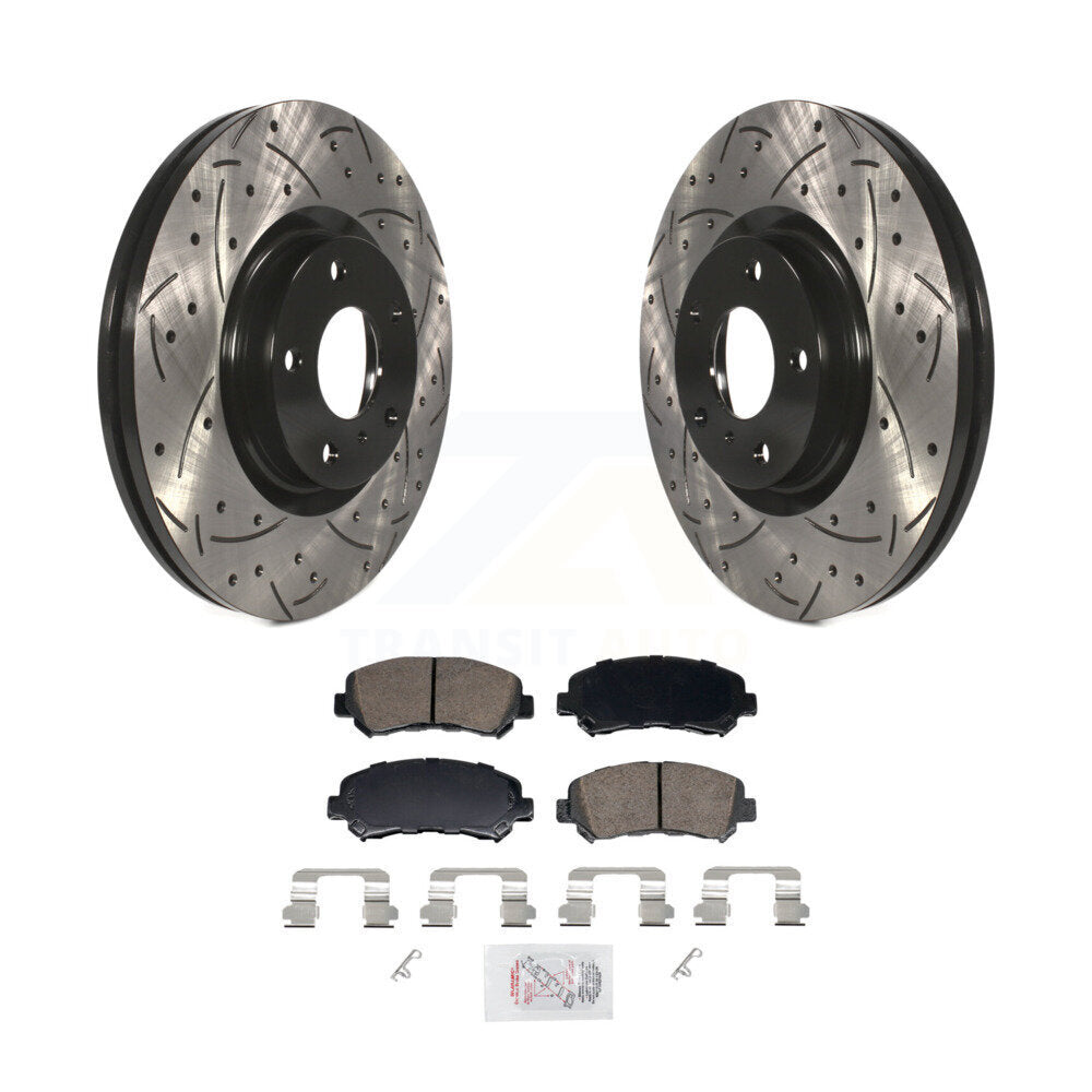 Transit Auto KDA-103018 Disc Brake Kit for 2009-2022 Nissan Maxima - Front product image