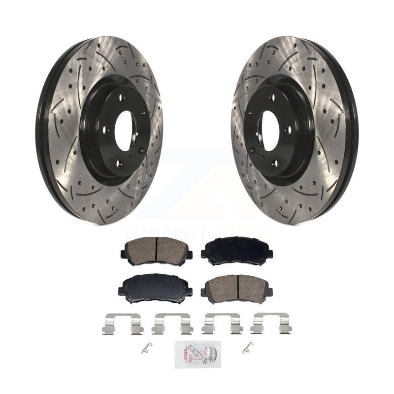 Transit Auto KDA-103018 Disc Brake Kit for 2009-2022 Nissan Maxima - Front product image