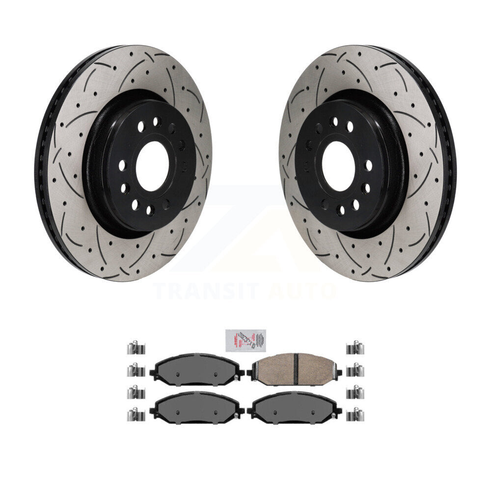 Transit Auto KDA-103019 Disc Brake Kit for 2021-2024 Jeep Grand Wagoneer L, Jeep Wagoneer L, Jeep Grand Wagoneer & more - Front product image