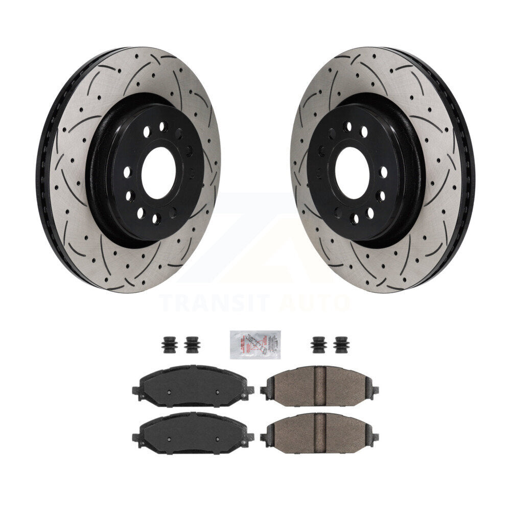 Transit Auto KDA-103020 Disc Brake Kit for 2021-2024 Jeep Grand Wagoneer L, Jeep Wagoneer L, Jeep Grand Wagoneer & more - Front product image