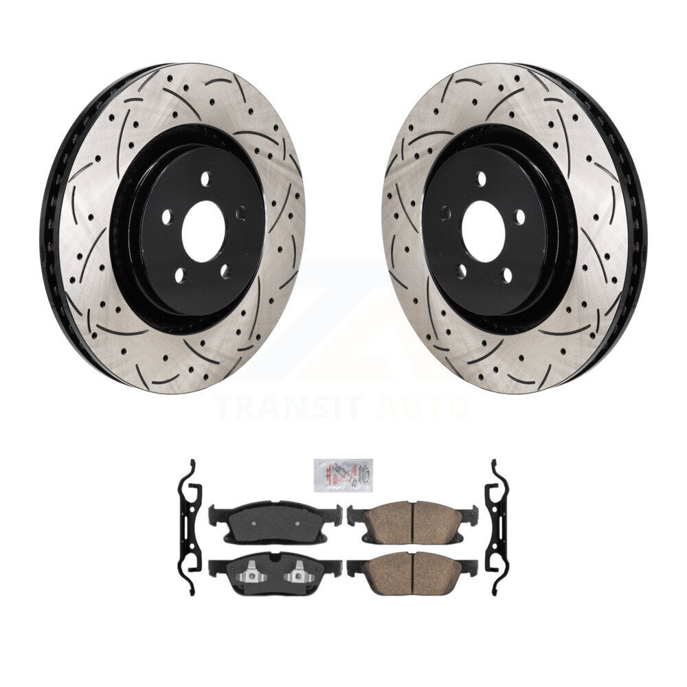 Transit Auto KDA-103022 Disc Brake Kit for 2019-2024 Ford Edge - Front product image