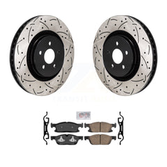 Transit Auto KDA-103022 Disc Brake Kit for 2019-2024 Ford Edge - Front product image