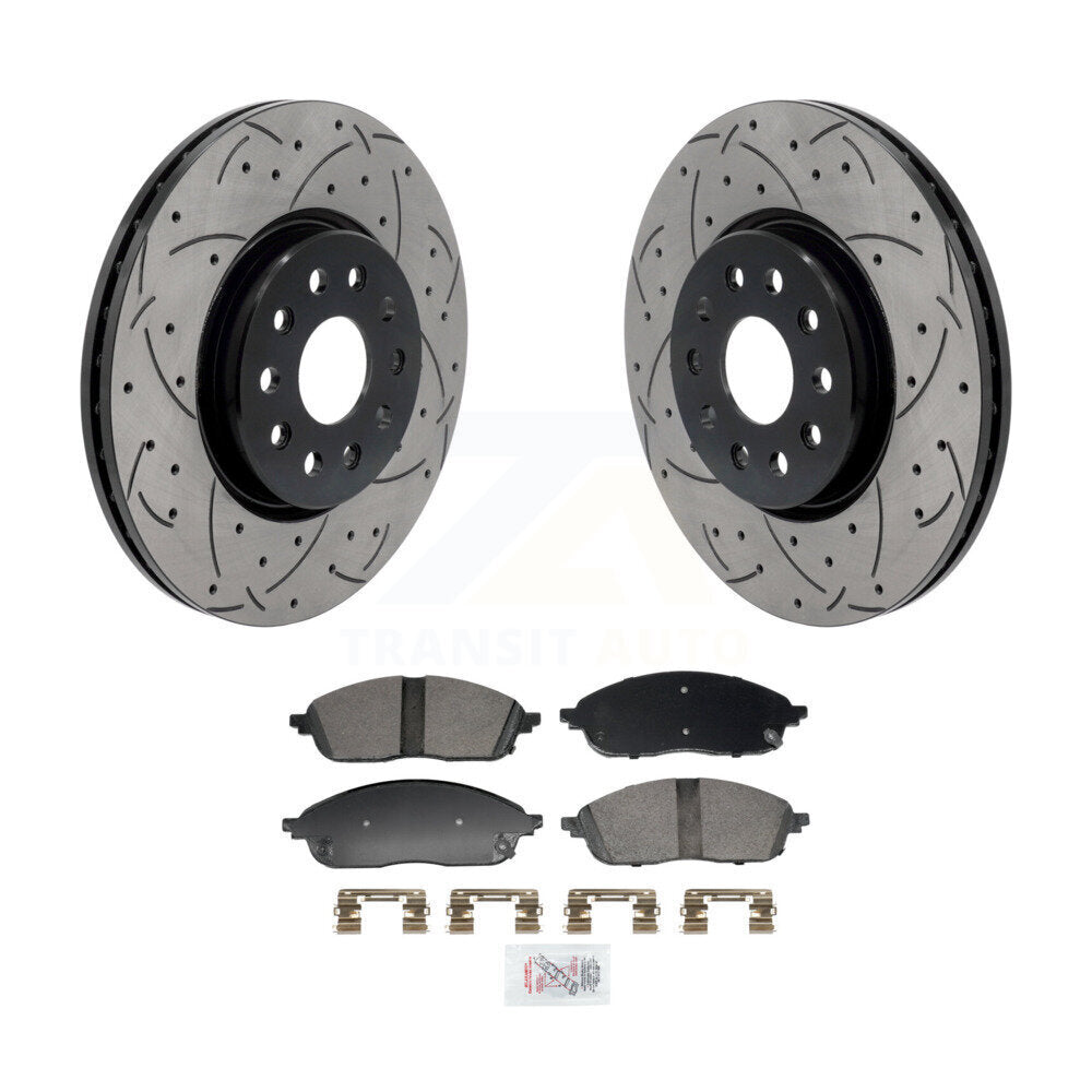 Transit Auto KDA-103028 Disc Brake Kit for 2021-2023 Jeep Grand Cherokee L - Front product image