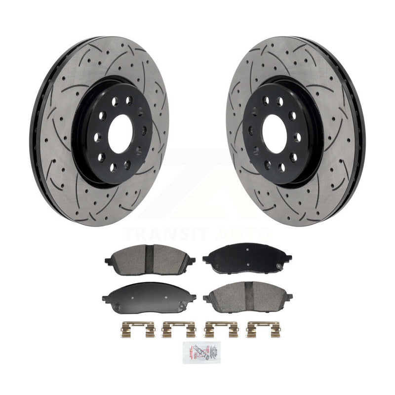 Transit Auto KDA-103028 Disc Brake Kit for 2021-2023 Jeep Grand Cherokee L - Front product image