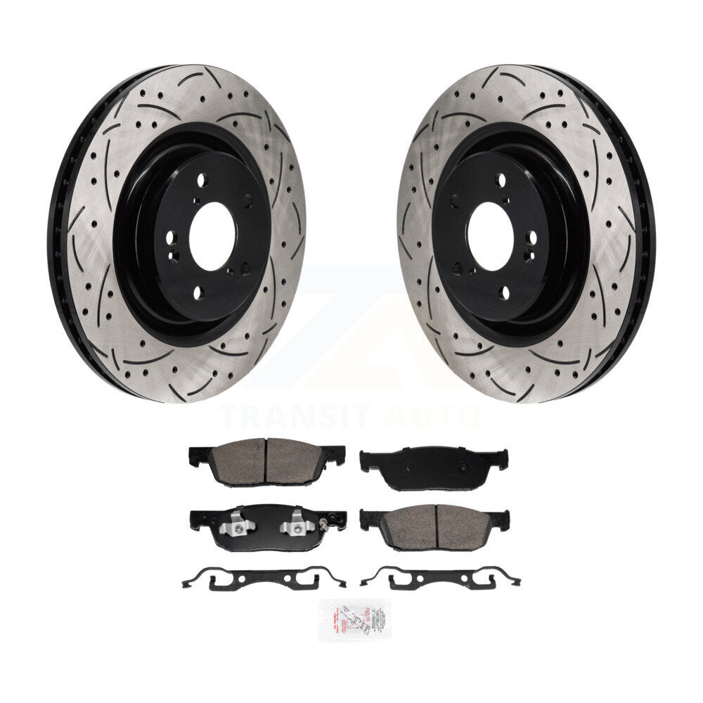 Transit Auto KDA-103034 Disc Brake Kit for 2022-2023 Acura MDX - Front product image