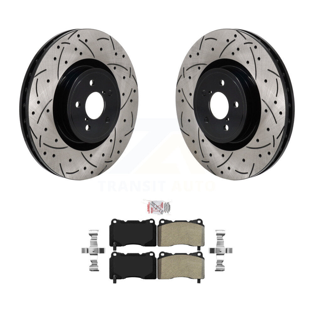 Transit Auto KDA-103037 Disc Brake Kit for 2004-2020 Toyota 86, Subaru BRZ, Subaru Impreza - Front product image