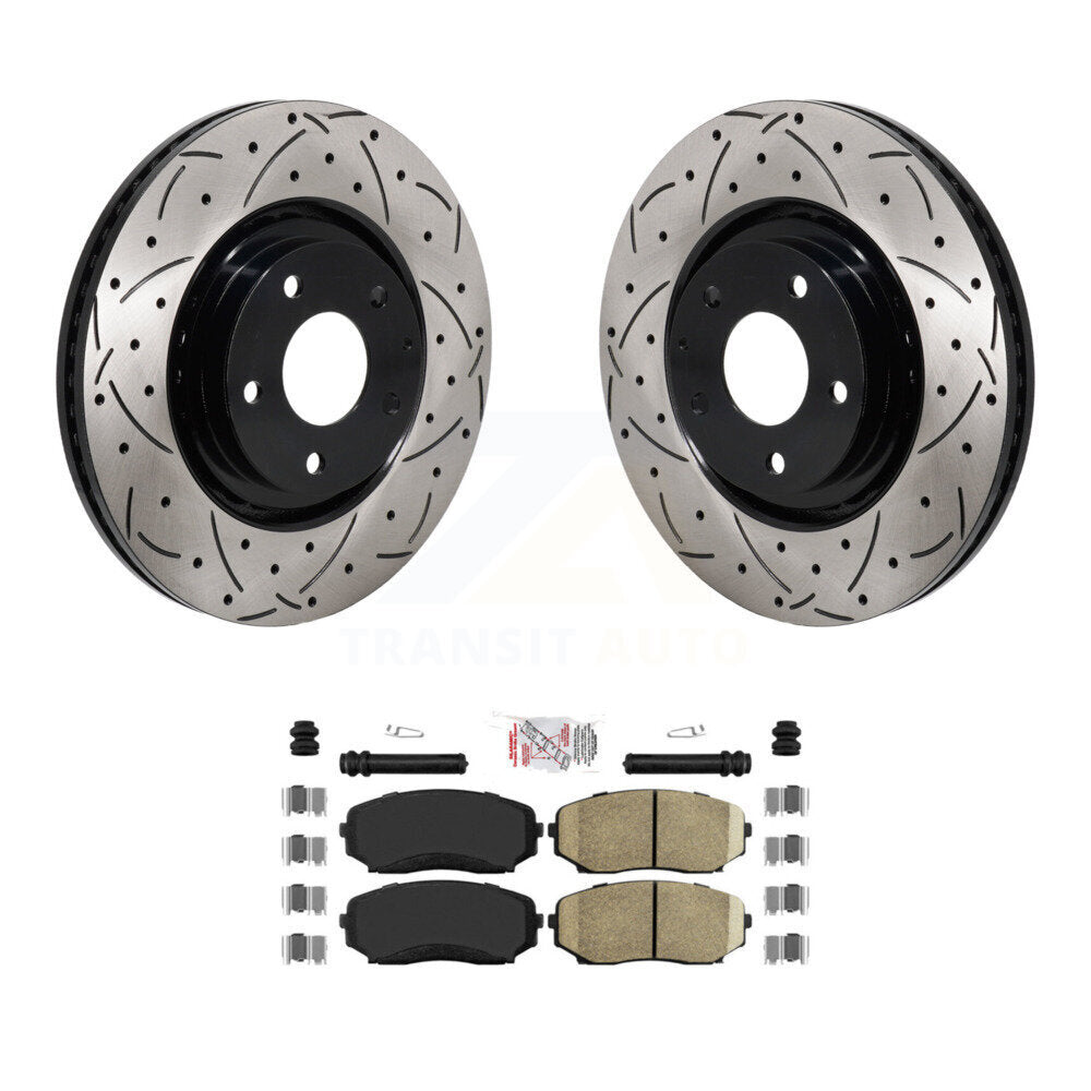 Transit Auto KDA-103042 Disc Brake Kit for 2016-2024 Mazda CX-5, Mazda CX-9 - Front product image