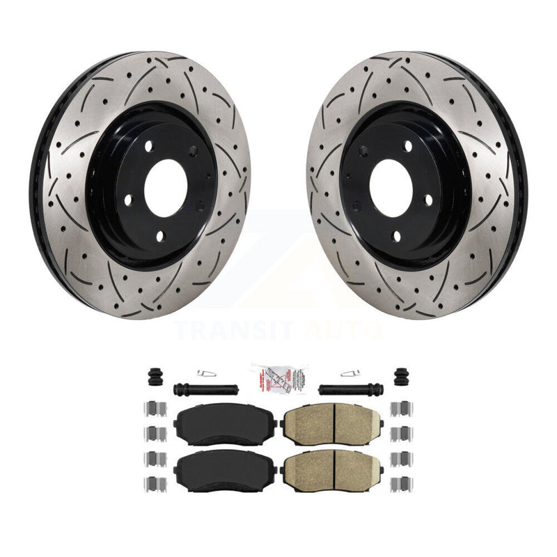 Transit Auto KDA-103042 Disc Brake Kit for 2016-2024 Mazda CX-5, Mazda CX-9 - Front product image