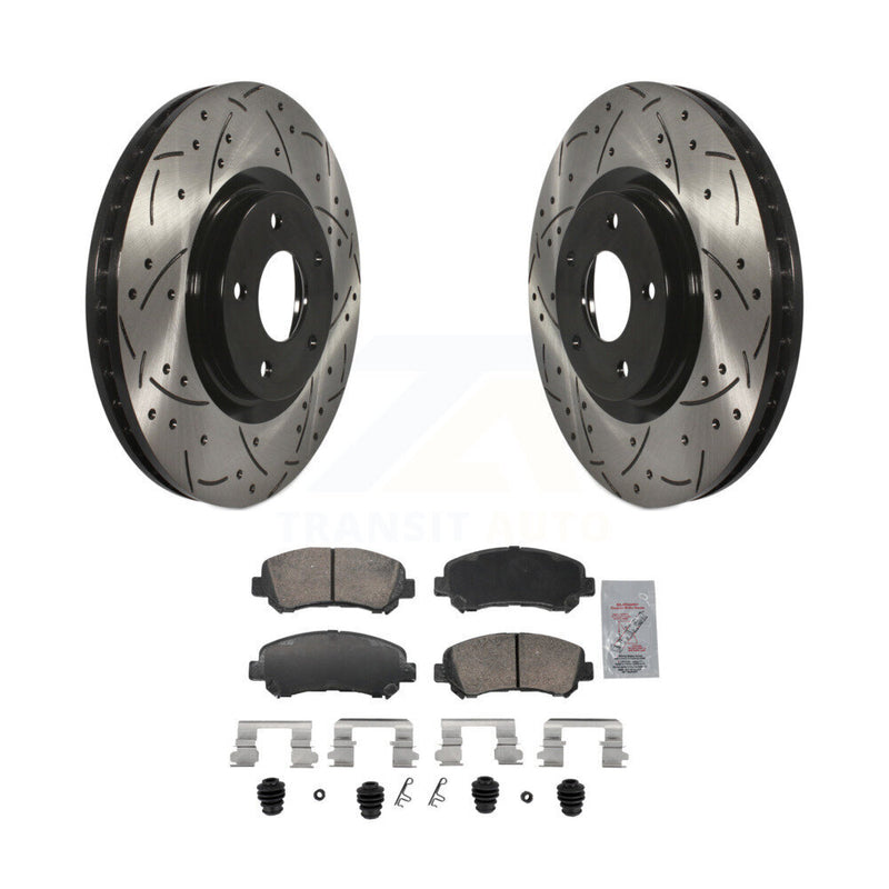 Transit Auto KDA-103047 Disc Brake Kit for 2007-2017 Nissan Juke, Nissan Sentra - Front product image