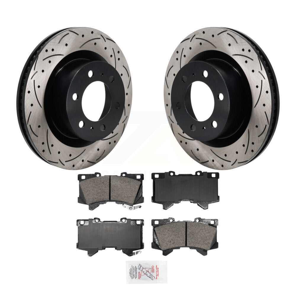 Transit Auto KDA-103049 Disc Brake Kit for 2022-2024 Toyota Sequoia, Lexus LX600, Toyota Tundra - Front product image
