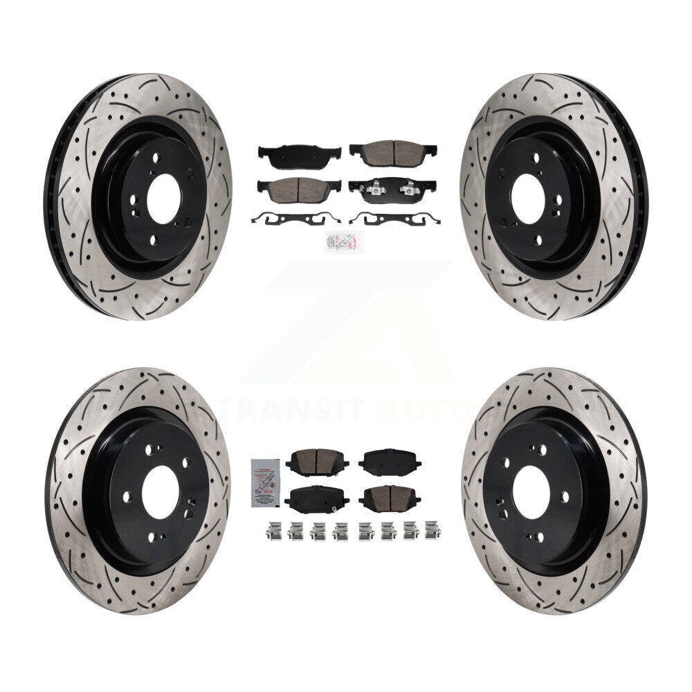 Transit Auto KDA-103050 Disc Brake Kit for 2022-2023 Acura MDX - Front and Rear product image