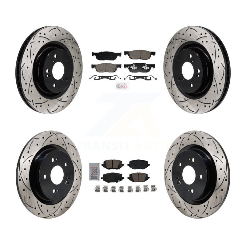 Transit Auto KDA-103050 Disc Brake Kit for 2022-2023 Acura MDX - Front and Rear product image