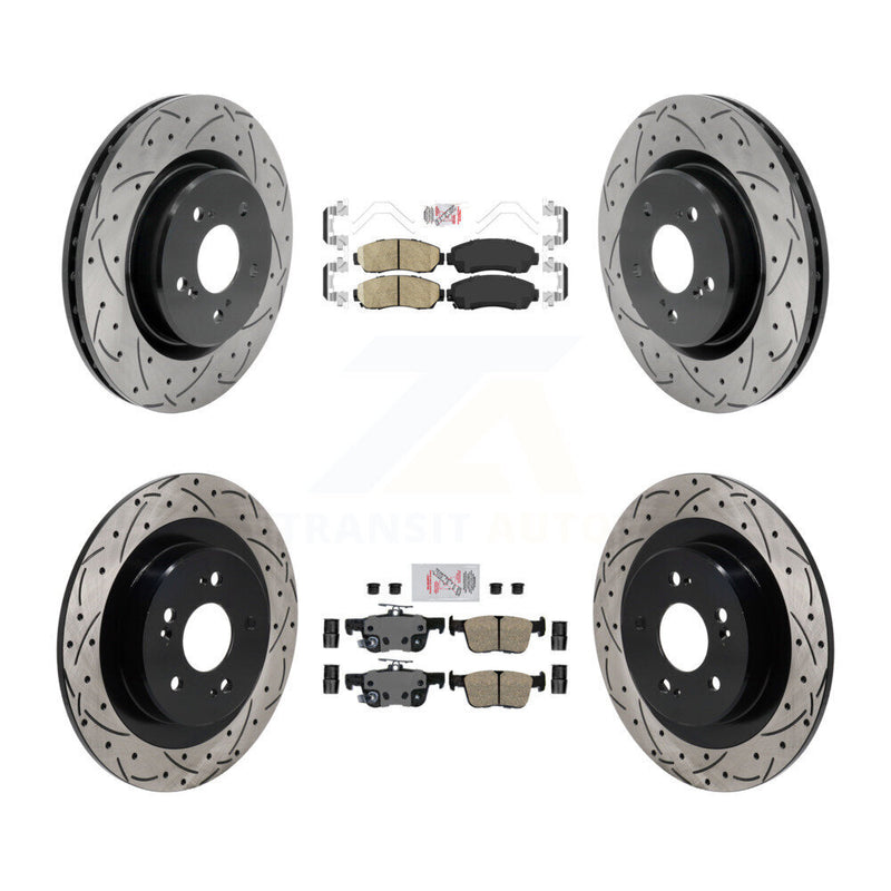 Transit Auto KDA-103051 Disc Brake Kit for 2021-2023 Acura TLX - Front and Rear product image