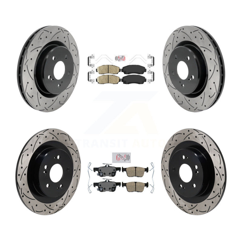 Transit Auto KDA-103052 Disc Brake Kit for 2021-2023 Acura TLX - Front and Rear product image