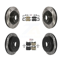 Transit Auto KDA-103055 Disc Brake Kit for 2017 Subaru BRZ - Front and Rear product image