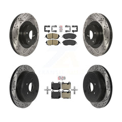 Transit Auto KDA-103056 Disc Brake Kit for 2017 Subaru BRZ - Front and Rear product image