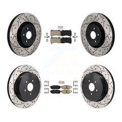 Transit Auto KDA-103057 Disc Brake Kit for 2017 Subaru BRZ - Front and Rear product image