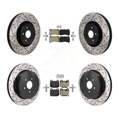 Transit Auto KDA-103058 Disc Brake Kit for 2017-2020 Toyota 86, Subaru BRZ - Front and Rear product image