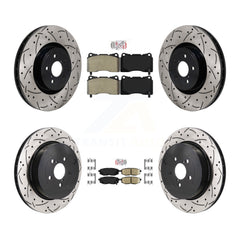Transit Auto KDA-103059 Disc Brake Kit for 2017 Subaru BRZ - Front and Rear product image