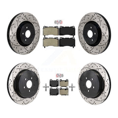 Transit Auto KDA-103060 Disc Brake Kit for 2017-2020 Toyota 86, Subaru BRZ - Front and Rear product image