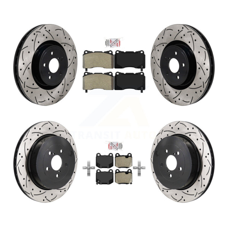 Transit Auto KDA-103060 Disc Brake Kit for 2017-2020 Toyota 86, Subaru BRZ - Front and Rear product image