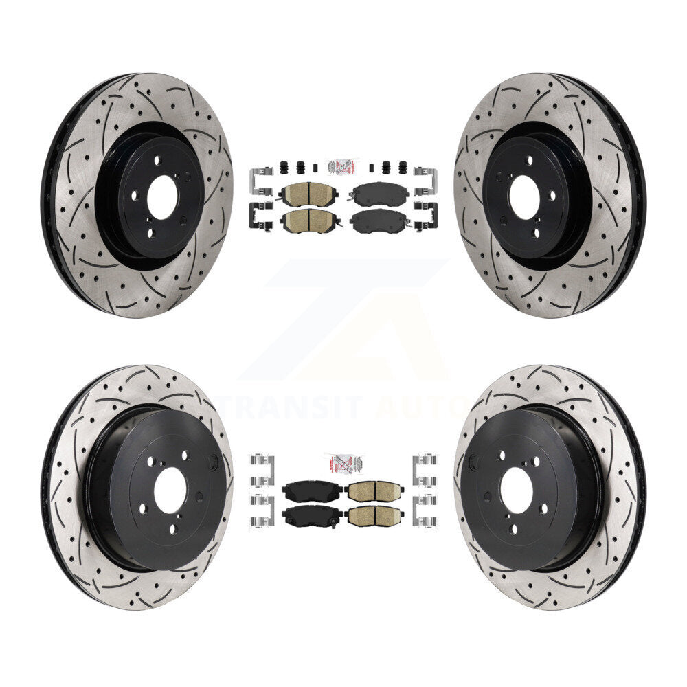 Transit Auto KDA-103061 Disc Brake Kit for 2019 Toyota 86 - Front and Rear product image