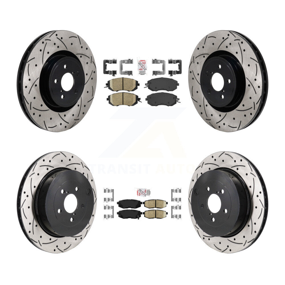 Transit Auto KDA-103062 Disc Brake Kit for 2019 Toyota 86 - Front and Rear product image
