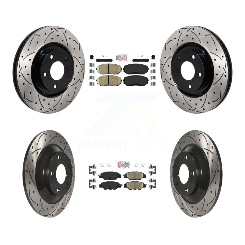 Transit Auto KDA-103066 Disc Brake Kit for 2019-2024 Mazda CX-5 - Front and Rear product image
