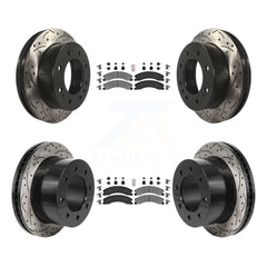 Transit Auto KDA-103067 Disc Brake Kit for 2011-2019 Chevrolet Silverado 3500 HD, GMC Sierra 3500 HD - Front and Rear product image