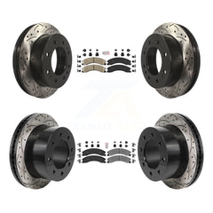Transit Auto KDA-103070 Disc Brake Kit for 2011-2019 Chevrolet Silverado 3500 HD, GMC Sierra 3500 HD - Front and Rear product image