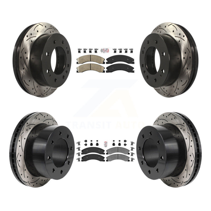 Transit Auto KDA-103073 Disc Brake Kit for 2011-2019 Chevrolet Silverado 3500 HD, GMC Sierra 3500 HD - Front and Rear product image