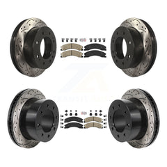 Transit Auto KDA-103074 Disc Brake Kit for 2011-2019 Chevrolet Silverado 3500 HD, GMC Sierra 3500 HD - Front and Rear product image