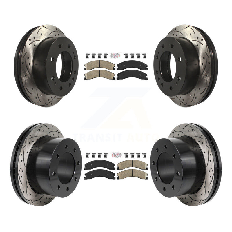 Transit Auto KDA-103075 Disc Brake Kit for 2011-2019 Chevrolet Silverado 3500 HD, GMC Sierra 3500 HD - Front and Rear product image