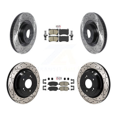 Transit Auto KDA-103081 Disc Brake Kit for 2011 Hyundai Equus - Front and Rear product image
