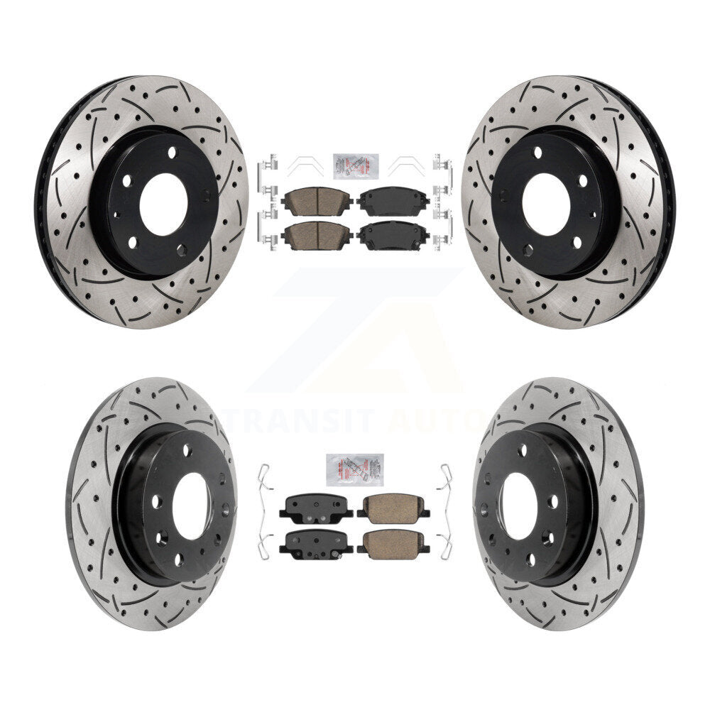 Transit Auto KDA-103082 Disc Brake Kit for 2019-2023 Mazda 3, Mazda 3 Sport - Front and Rear product image