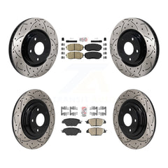 Transit Auto KDA-103097 Disc Brake Kit for 2016-2023 Mazda CX-9 - Front and Rear product image