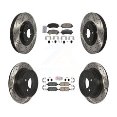 Transit Auto KDA-103099 Disc Brake Kit for 2007-2012 Nissan Sentra - Front and Rear product image