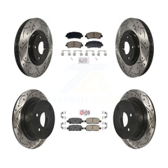 Transit Auto KDA-103100 Disc Brake Kit for 2007-2012 Nissan Sentra - Front and Rear product image