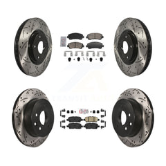 Transit Auto KDA-103103 Disc Brake Kit for 2014-2017 Nissan Juke - Front and Rear product image