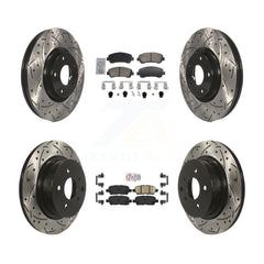 Transit Auto KDA-103106 Disc Brake Kit for 2009-2022 Nissan Maxima - Front and Rear product image