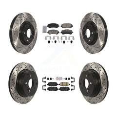 Transit Auto KDA-103107 Disc Brake Kit for 2009-2022 Nissan Maxima - Front and Rear product image