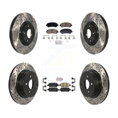 Transit Auto KDA-103108 Disc Brake Kit for 2009-2022 Nissan Maxima - Front and Rear product image