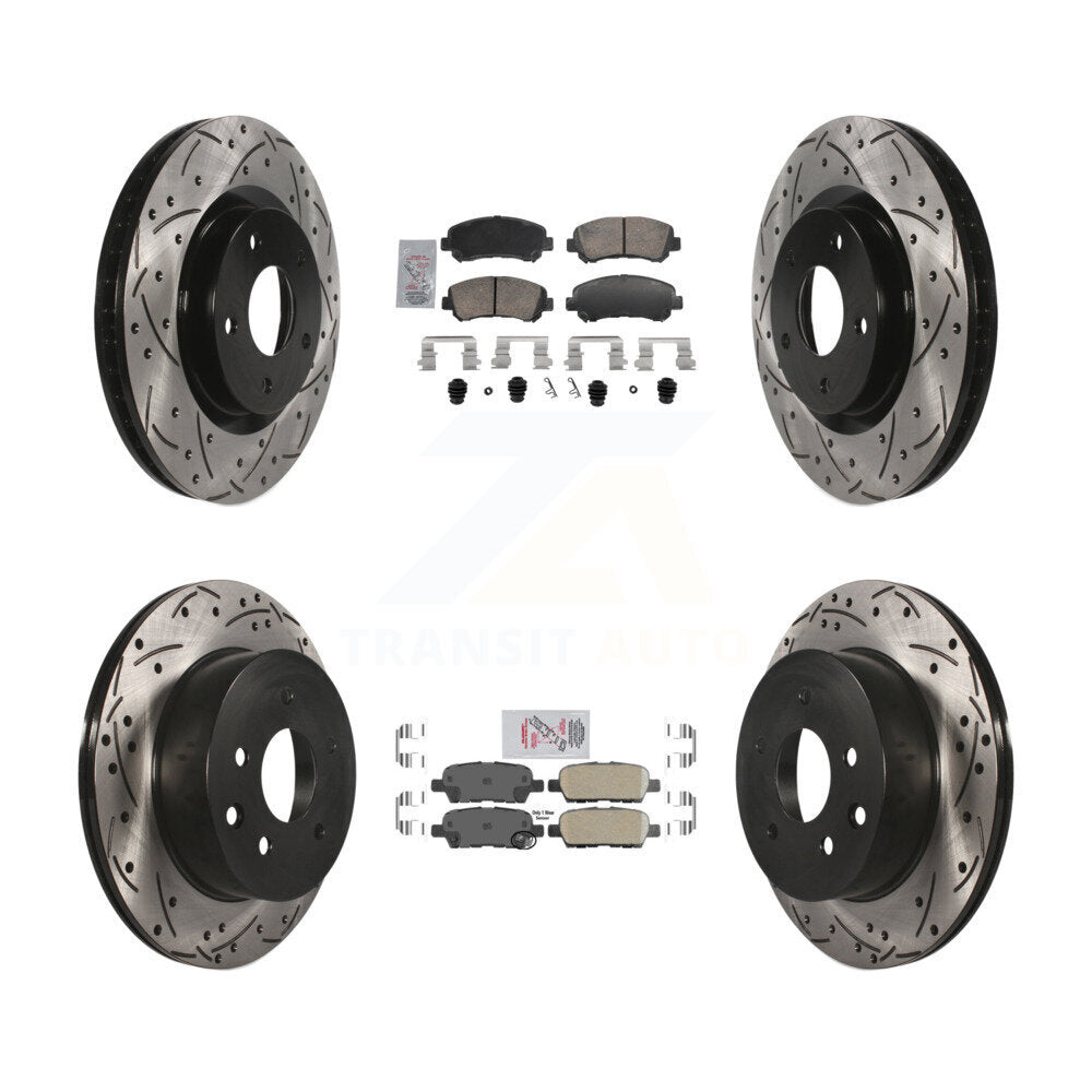 Transit Auto KDA-103110 Disc Brake Kit for 2008-2015 Nissan Rogue Select, Nissan Rogue - Front and Rear product image