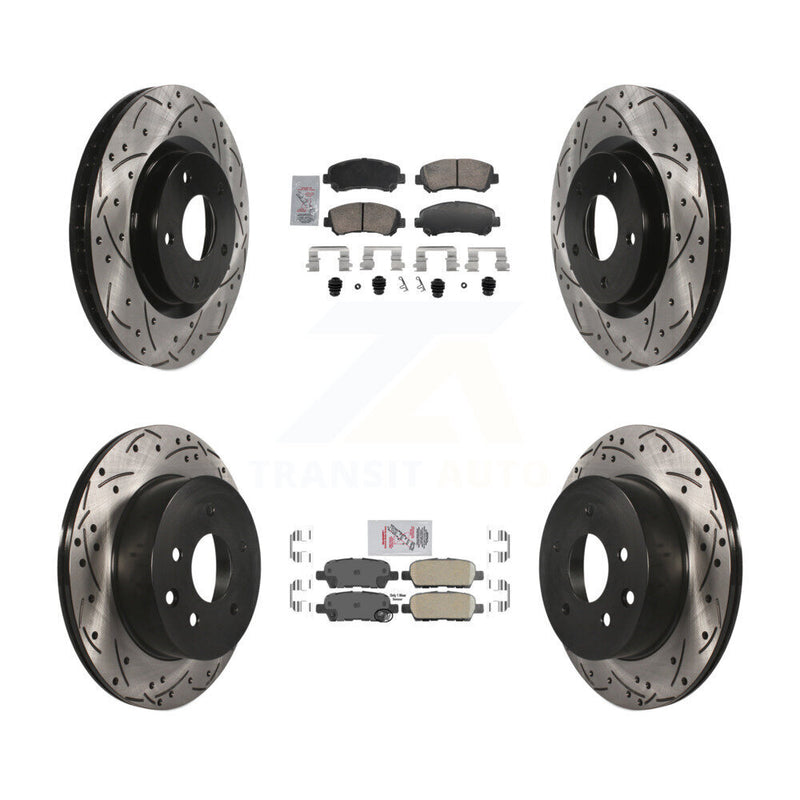 Transit Auto KDA-103110 Disc Brake Kit for 2008-2015 Nissan Rogue Select, Nissan Rogue - Front and Rear product image