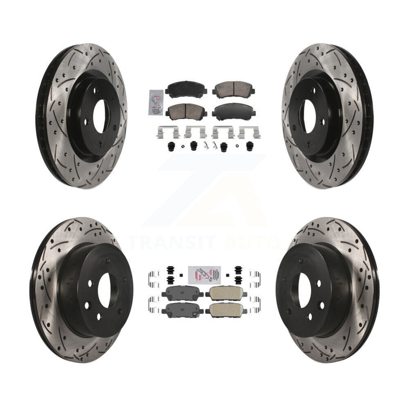 Transit Auto KDA-103111 Disc Brake Kit for 2008-2015 Nissan Rogue Select, Nissan Rogue - Front and Rear product image