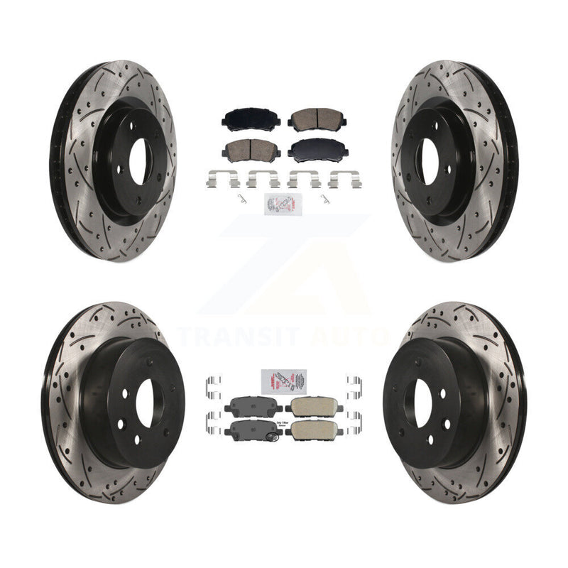 Transit Auto KDA-103112 Disc Brake Kit for 2008-2015 Nissan Rogue Select, Nissan Rogue - Front and Rear product image